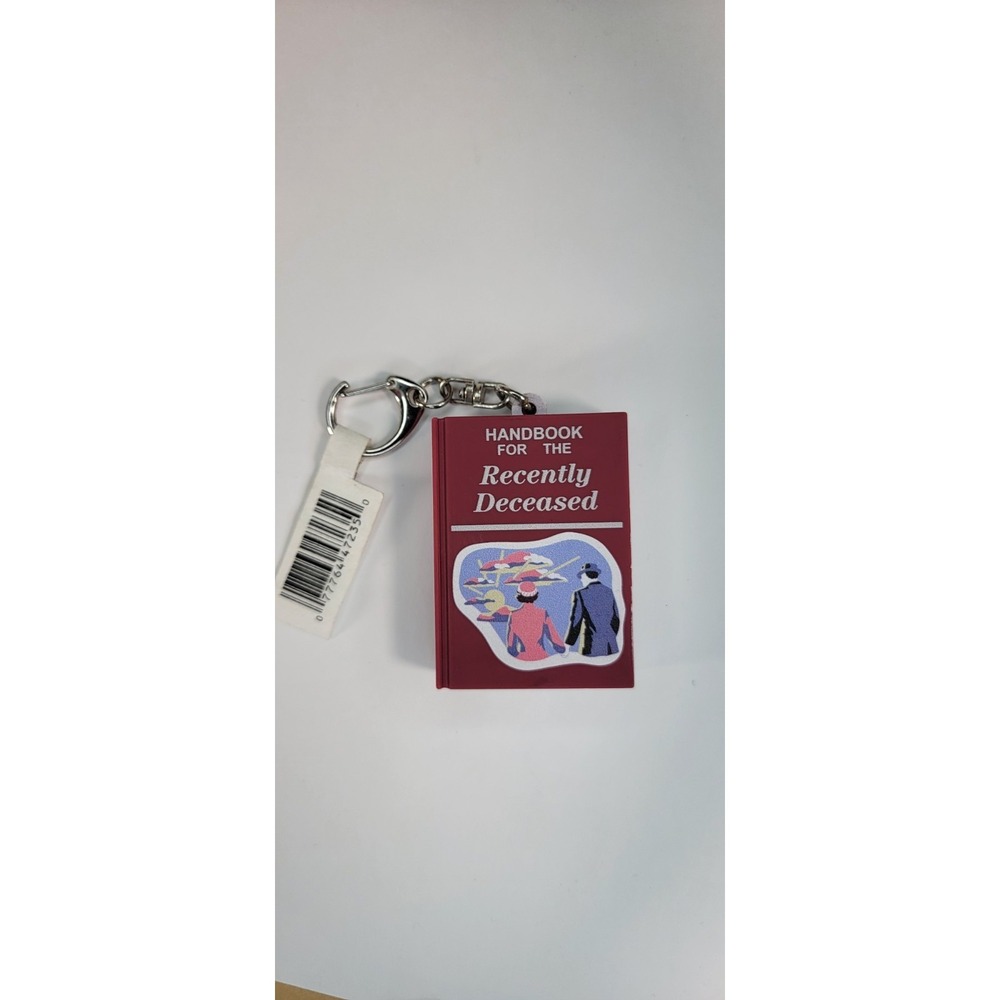 Beetlejuice Handbook For The Recently Deceased Keychain